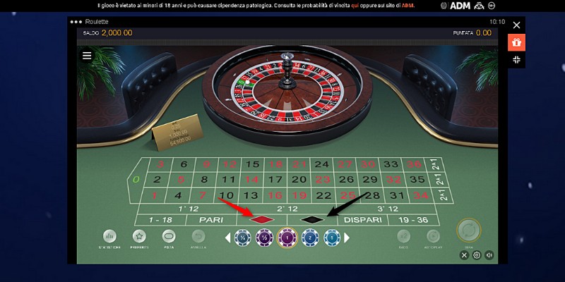 Schermata della roulette da software di Leovegas – Quanto paga la roulette