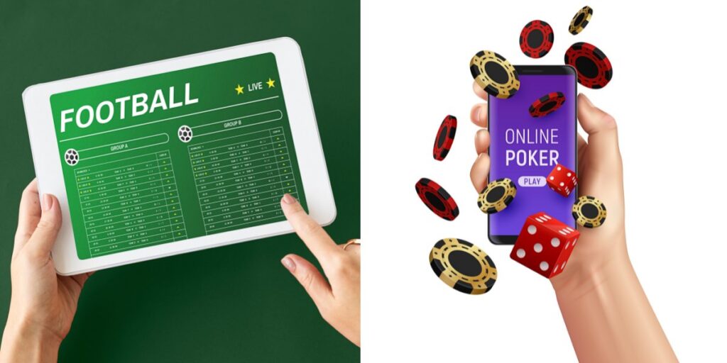 Football & Online Poker